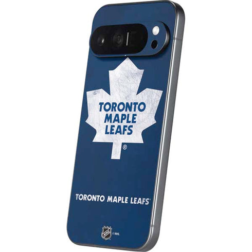 NHL Toronto Maple Leafs Distressed Pixel 9 Pro XL Skin